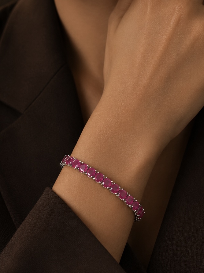 Fuchsia Radiance Bracelet