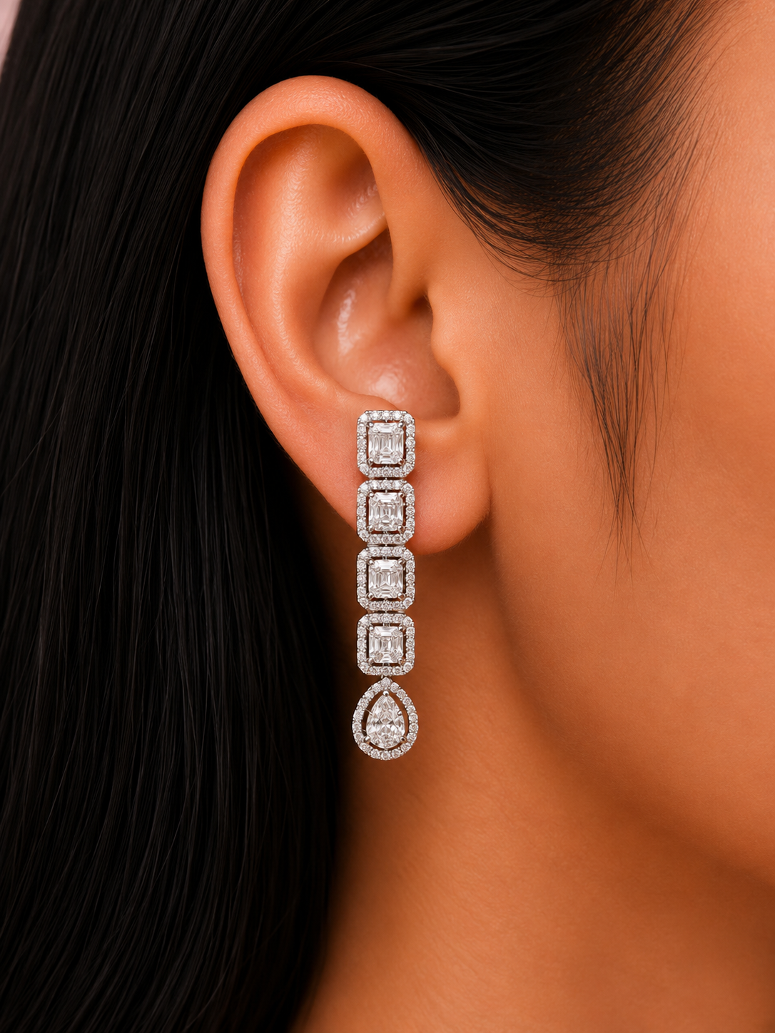 ELARA LUXE DROP EARRINGS
