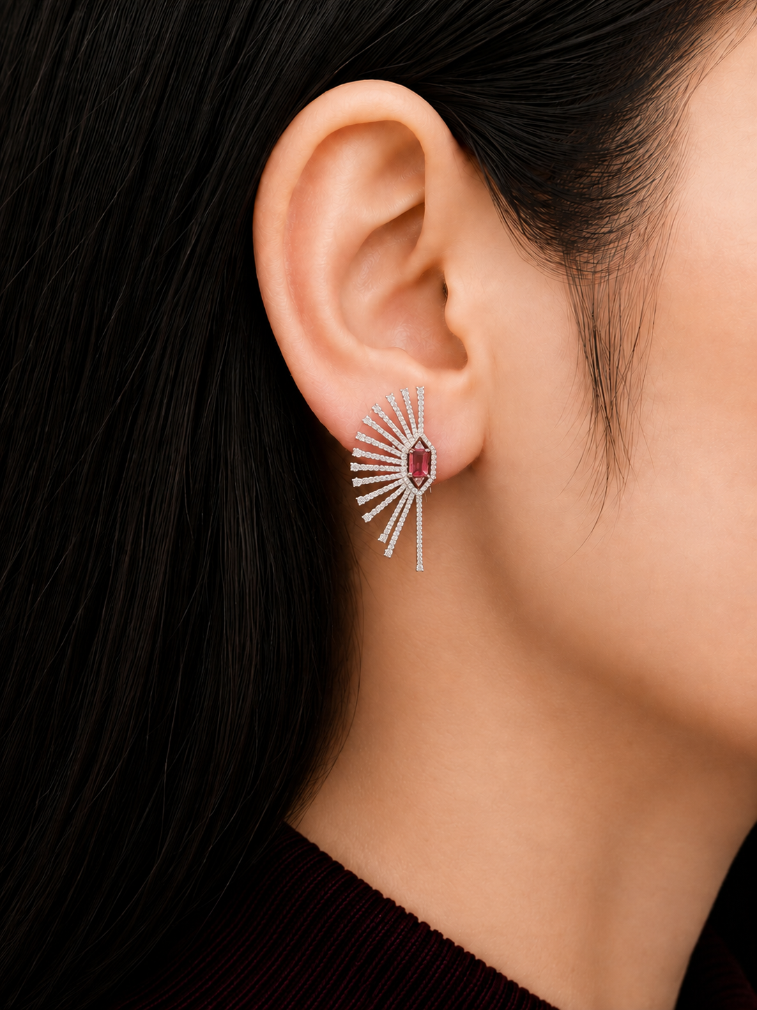 CRIMSON ECLAT DIAMOND TOPS