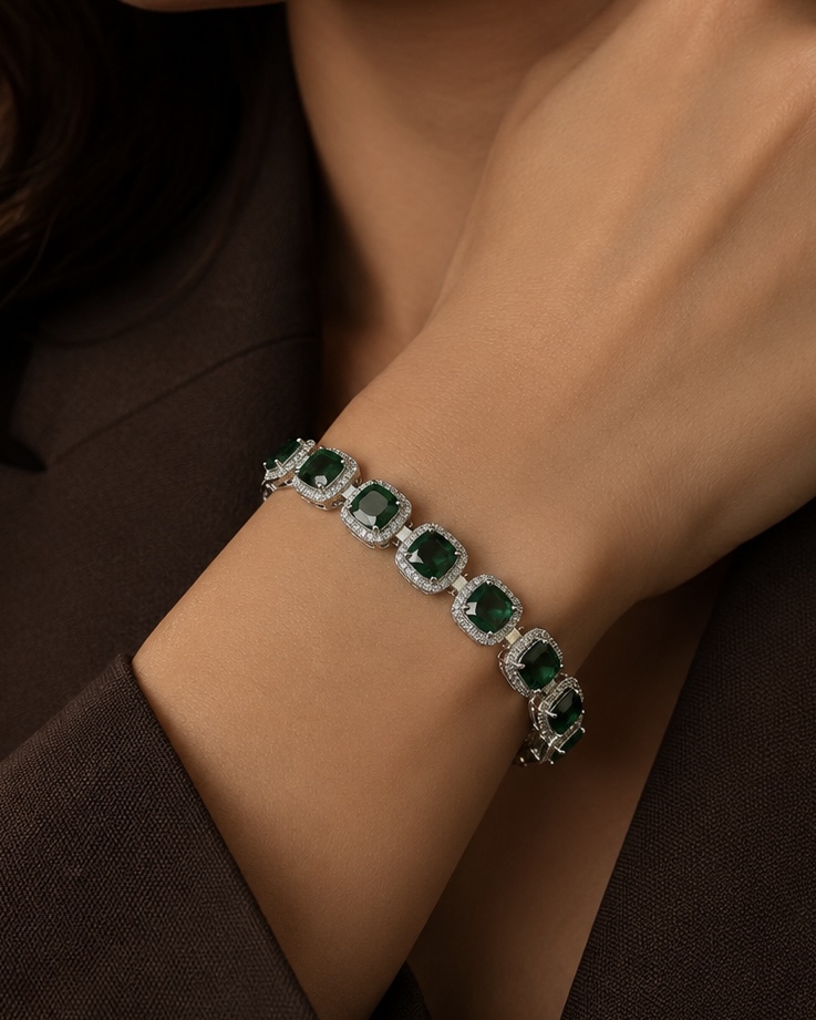 Emerald Majesty Bracelet